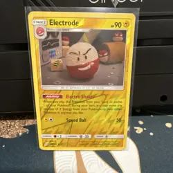 Pokemon Electrode 39/181 Sm-Team Up Holo Rare Reverse Holo Stage 1 HP90 Ability - Image 1