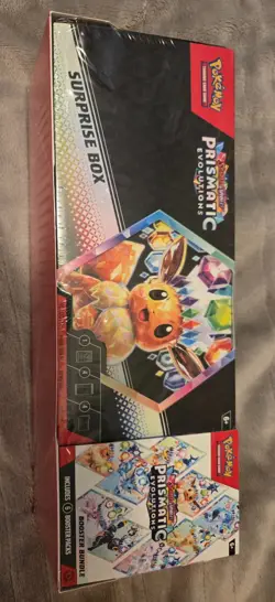 Pokemon Prismatic Evolutions Surprise Box Booster Bundle Free Shipping - Image 1