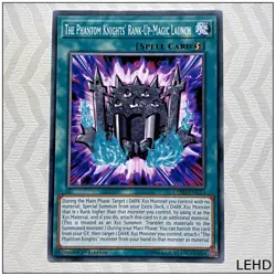 The Phantom Knights' Rank-Up-Magic Launch - LEHD-ENC13 - Common 1st Edit Yugioh - Image 1