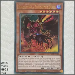 Blackwing - Zonda the Dusk - MP23-EN156 - Ultra Rare 1st Edition Yugioh - Image 1