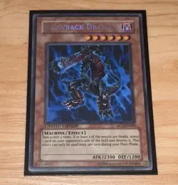 Yugioh - Blowback Dragon Secret Rare MC2-EN005 DMG - Image 1