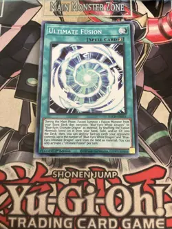 Ultimate Fusion Super Rare 1st Edition BACH-EN051 Yugioh - Image 1
