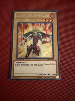 Yu-Gi-Oh! TCG Elemental Hero Burstinatrix Elemental Hero Burstinatrix Holo - Image 1