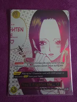 “You’ll Frighten Me” - OP14-118 Alternate Art Event - Image 4