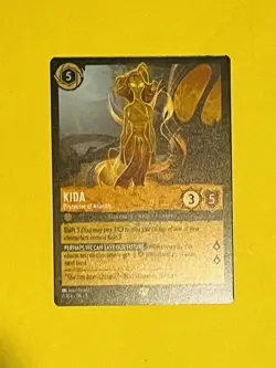 Disney Lorcana Kida 7/207 Legendary Protector of Atlantis Non-Foil Card - Image 1