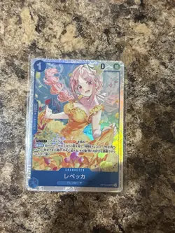 Rebecca One Piece CCG OP15-053 Holo Character Card Japanese Bandai Card Stock - Image 1