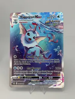 Vaporeon & Flareon VMAX Sword & Shield JUMBO Cards - Image 2