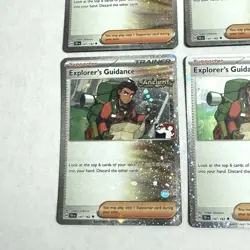x4 Explorer's Guidance 147/162 Prize Pack Series Cards Cosmos Holo Playset - Image 3