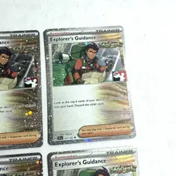 x4 Explorer's Guidance 147/162 Prize Pack Series Cards Cosmos Holo Playset - Image 5