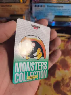 Pokemon Karte Card carddass Monsters collection Green 1996 japanese Kabuto Exc - Image 3