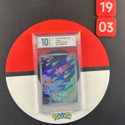 Pokemon Chinese TCG Card Scarlet & Violet Minior CSV5C 133/129 AR Grade10 - Image 1