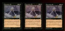 3x Bottomless Pit Uncommon LP Stronghold Magic the Gathering MTG - Image 1