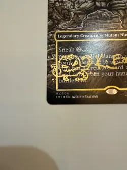 Michelangelo, Improviser (Borderless) (Gold-Stamped Signature) Teenage Mutant... - Image 3