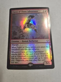 Caves of Chaos Adventurer Commander Legends: Battle for Baldur's Gate Foil - Image 1