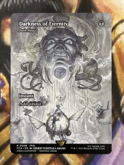 Darkness of Eternity - Dark Ritual (Showcase) MTG Final Fantasy Regular - NM 🔥 - Image 1