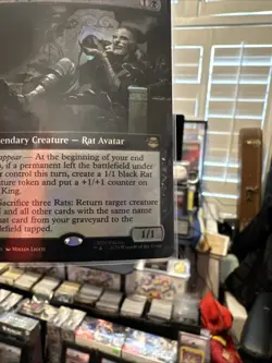 Rat King, Verminister Foil Rare MTG Ninja Turtles - Image 3