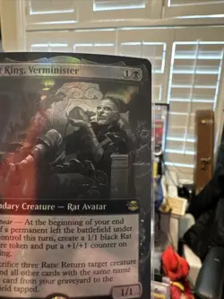 Rat King, Verminister Foil Rare MTG Ninja Turtles - Image 4