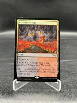 Duskmourn: House of Horror #256 Blazemire Verge Foil - Image 1