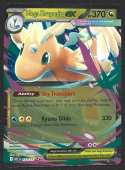 Pokemon Mega Dragonite Ex 152/217 Double Rare Ascended Heroes Near Mint - Image 1