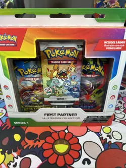 2026 Pokemon First Partner Illustration Series 1 Collection - Image 1