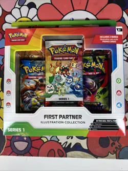 2026 Pokemon First Partner Illustration Series 1 Collection - Image 3