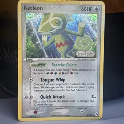 Pokemon EX Legend Maker Kecleon Stamped Reverse Holo 37/92 - Image 1