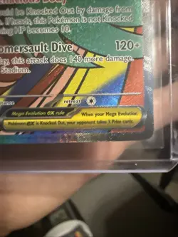 Mega Hawlucha EX 268/217 Ascended Heroes Mega Attack Rare Pokemon TCG NM - Image 3