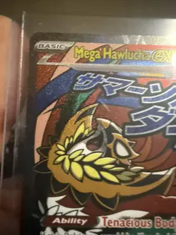 Mega Hawlucha EX 268/217 Ascended Heroes Mega Attack Rare Pokemon TCG NM - Image 5