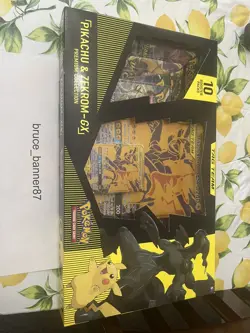 Pokemon TCG Pikachu & Zekrom-GX Premium Collection Box Sealed Evolving Skies ✨ - Image 1