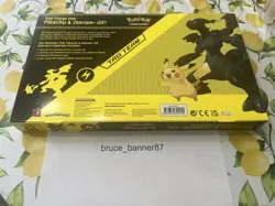 Pokemon TCG Pikachu & Zekrom-GX Premium Collection Box Sealed Evolving Skies ✨ - Image 2