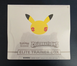 Pokemon 25th Anniversary Celebrations Elite Trainer Box New in Sealed Box - Image 1