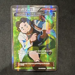 Pokemon Professor Birch's Observations XY Primal Clash 159/160 Ultra Rare Full … - Image 1