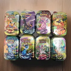2025 Pokemon TCG Prismatic Evolutions SV 8.5 Scarlet & Violet Mini Tins - Image 1