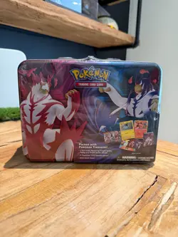 NEW Pokemon 2021 Collectors Chest Lunchbox Tin - Sealed Lot of 2 - NO RESERVE - Image 1
