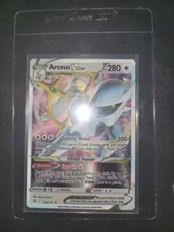 Arceus VSTAR & Arceus V - (Metal Card) 122 & 123 - LOT Both Cards- NM - CLEAN! - Image 4