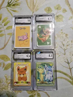 Pokemon Assorted CGC 8.5 - 10 Graded Cards Lot Of 4 - Image 1
