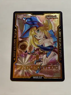 Dark Magician Girl Field Center Foil Goddess Waifu Card Holo Doujin Anime Sexy - Image 1