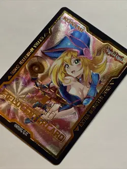 Dark Magician Girl Field Center Foil Goddess Waifu Card Holo Doujin Anime Sexy - Image 3