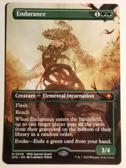 Endurance Borderless Special Guest: Mtg Card NM - Image 1
