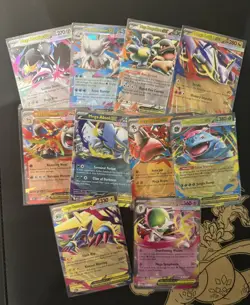 Mega Evolution Complete Double Rare EX Set Bundle (All 10 Cards) Pokemon - NM - Image 1