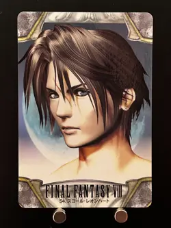 Squall Leonhart FINAL FANTASY VIII Card FF 8 #54 Square BANDAI Japanese TCG 1999 - Image 1