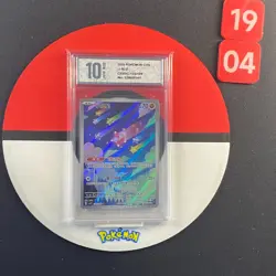 Pokemon Chinese TCG Card Scarlet & Violet Minior CSV5C 133/129 AR Grade10 - Image 1