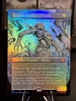 Kozilek, Butcher of Truth Textured Foil Double Masters 2022 Foil - Image 1