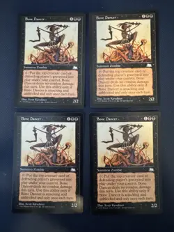 MTG - Magic The Gathering - Bone Dancer X 4 - Weatherlight - NP/ LN! - Image 1
