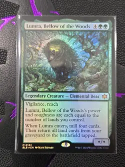 MTG Lumra, Bellow of the Woods FOIL NEAR MINT M 0183 - Image 1
