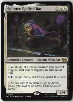 Splinter, Radical Rat (169) - Normal - Teenage Mutant Ninja Turtles (TMT) - NM - Image 1