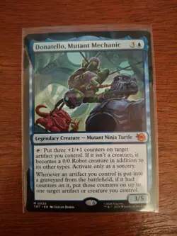 Donatello, Mutant Mechanic | 36 | Mythic | Regular | TMNT | MTG - Image 1