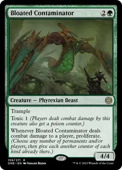 Bloated Contaminator - ONE 159 - NM - MTG Magic - Image 1