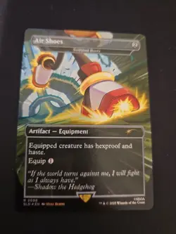 Air Shoes - Swiftfoot Boots (Rainbow Foil) Secret Lair Drop Foil - Image 1