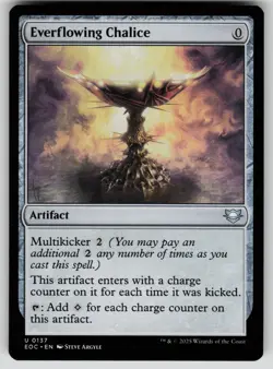 Everflowing Chalice Normal U Commander: Edge of Eternities 137 NM - Image 1